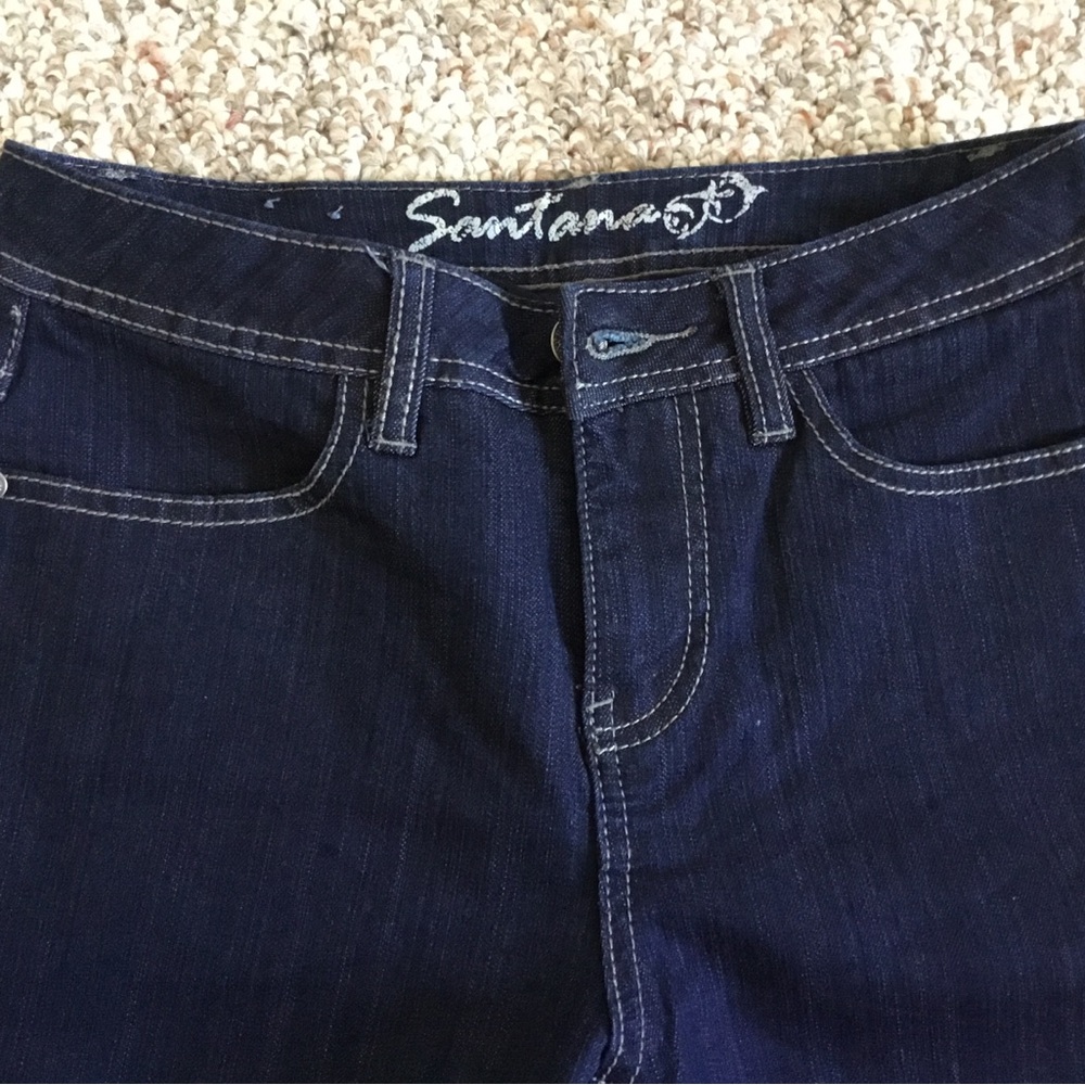 Santana Women's Straight Leg Jeans — Deep Indigo